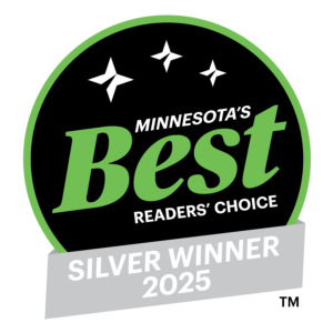 Minnesota's Best Readers Choice Silver Award Winner 2025